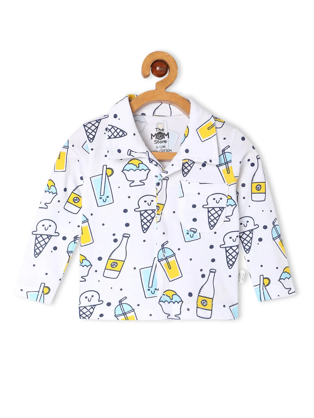 Combo of 2 Baby Pajama Sets -  My Smoothie & Sweet like a Doughnut