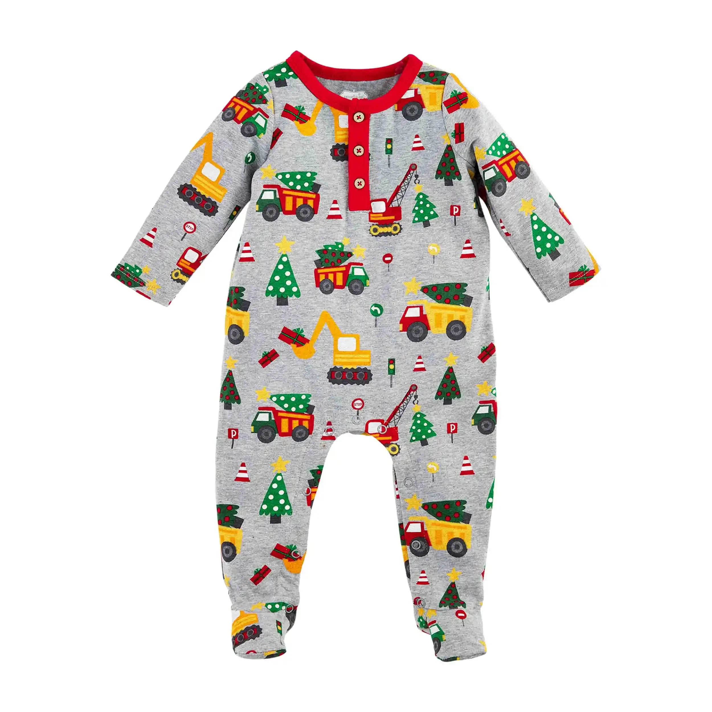 Construction Christmas Sleeper Mud Pie