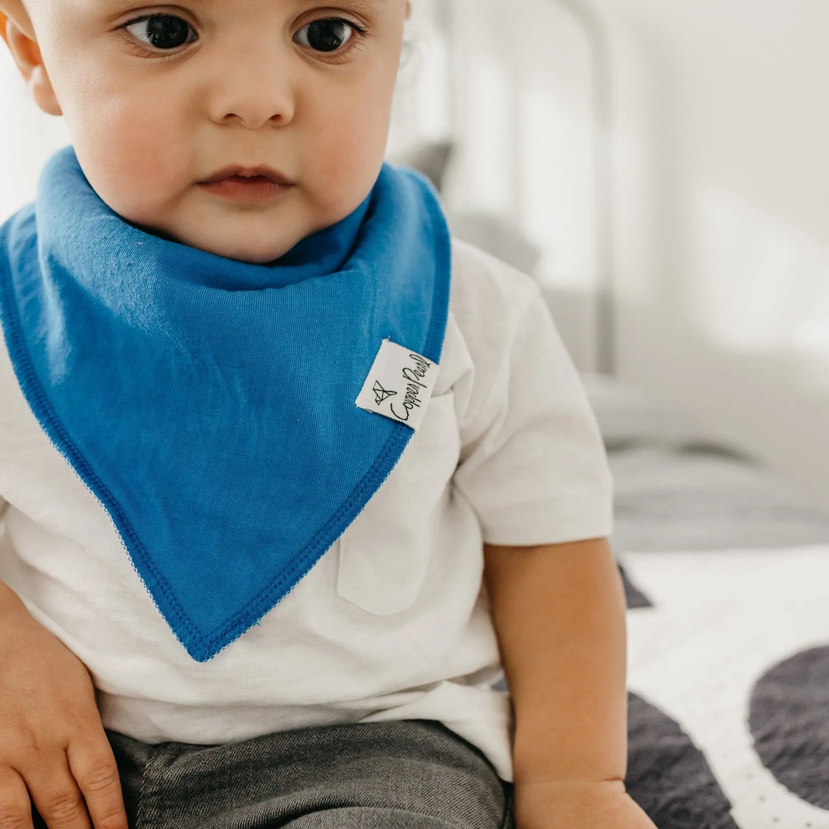 Copper Pearl Baby Bandana Bibs | Nash