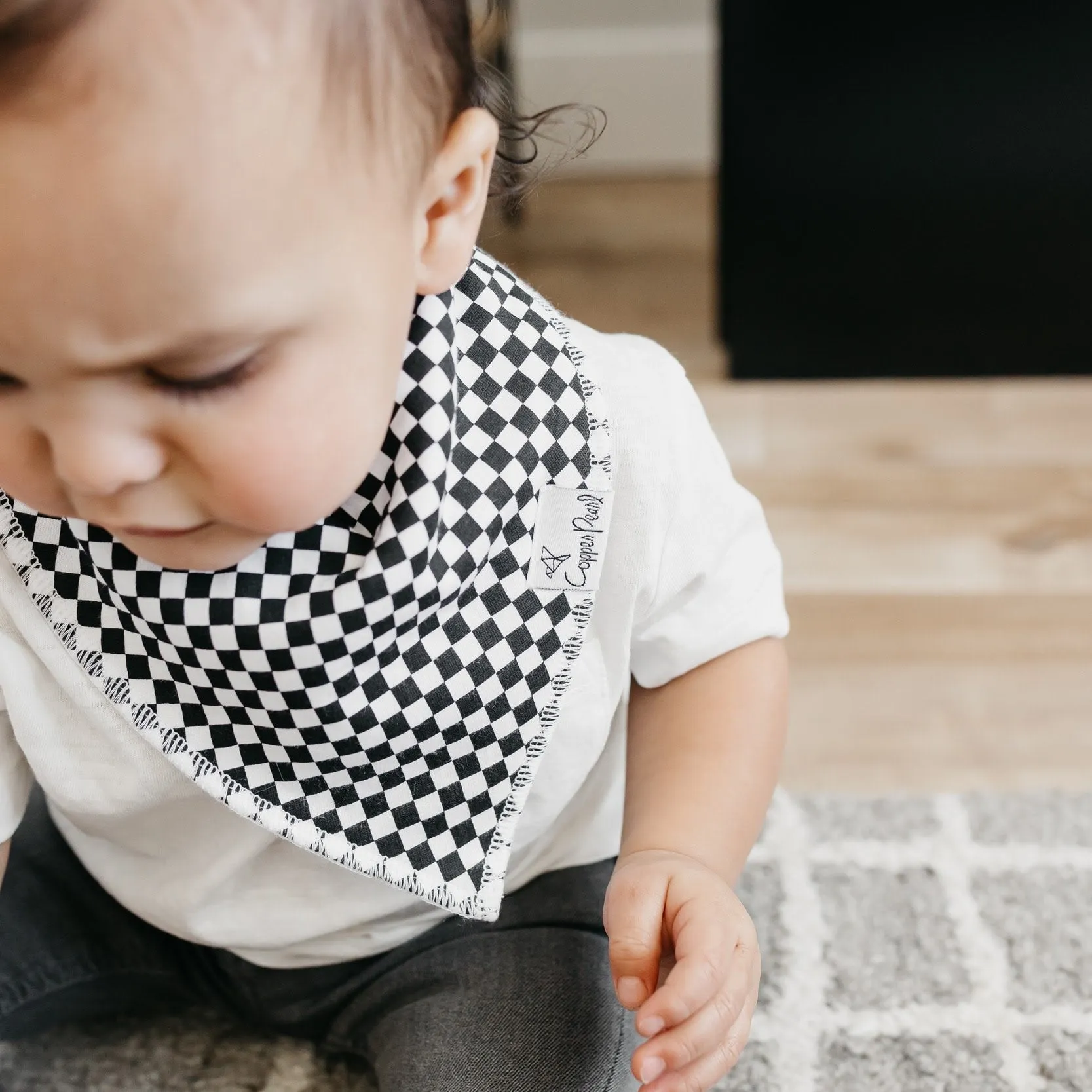 Copper Pearl Baby Bandana Bibs | Nash