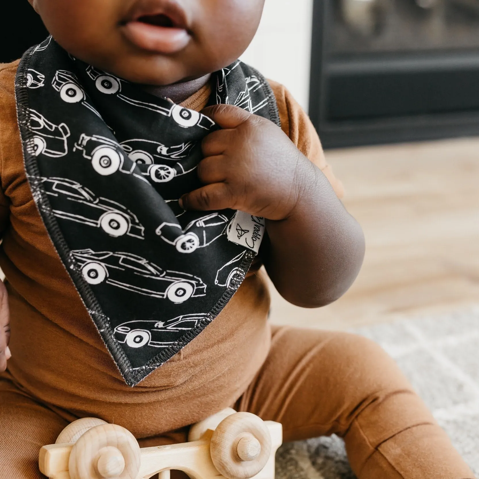 Copper Pearl Baby Bandana Bibs | Nash
