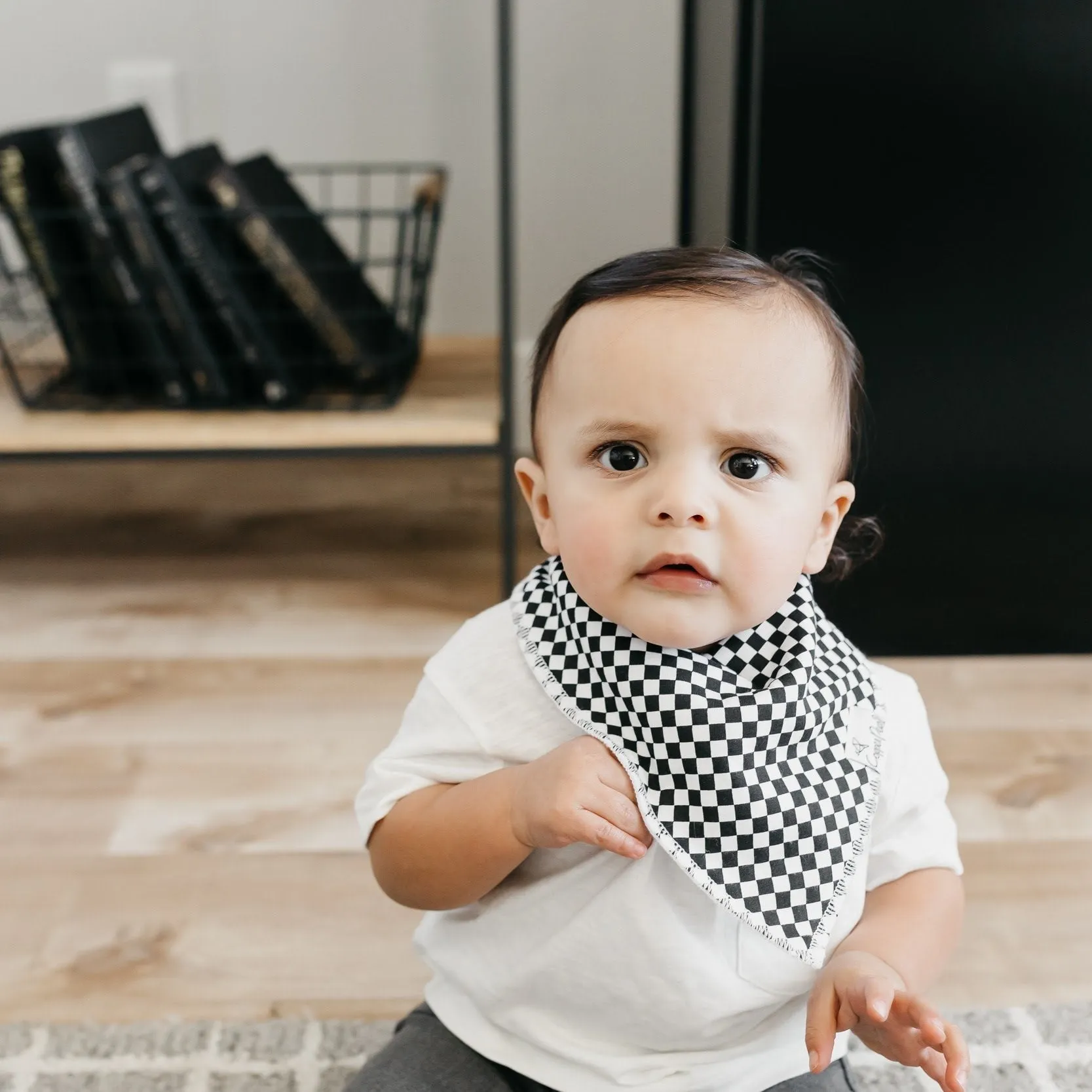 Copper Pearl Baby Bandana Bibs | Nash