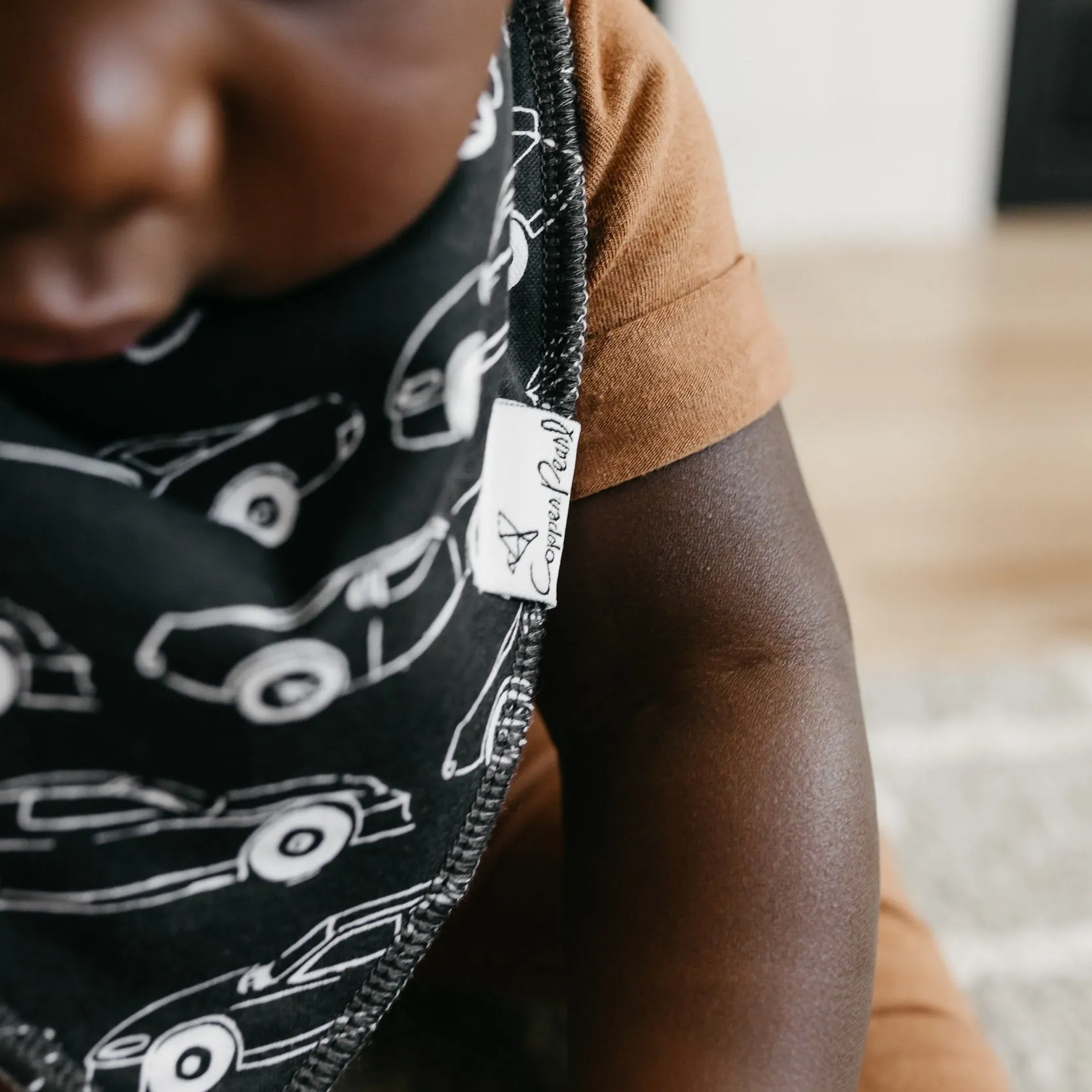 Copper Pearl Baby Bandana Bibs | Nash