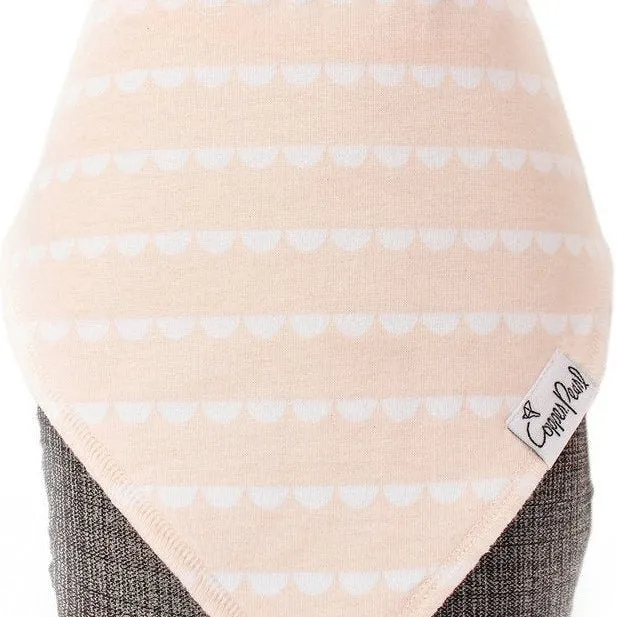 Copper Pearl Baby Bandana Bibs | Paris