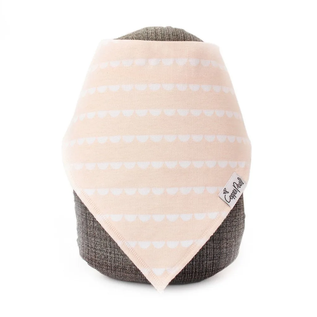 Copper Pearl Baby Bandana Bibs - Paris