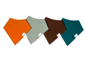 Copper Pearl - Bandana Bib (4 pack) - Blaze