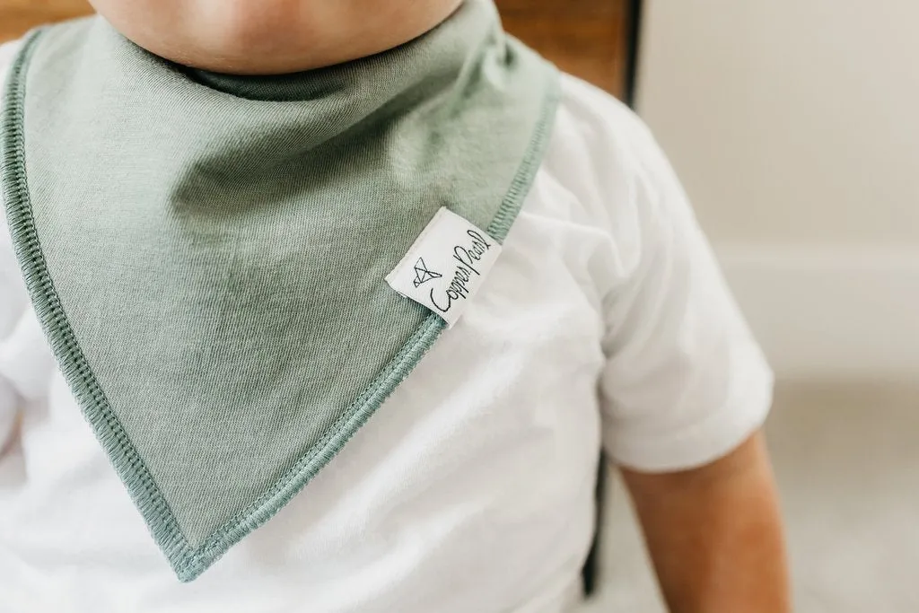 Copper Pearl - Bandana Bib (4 pack) - Blaze