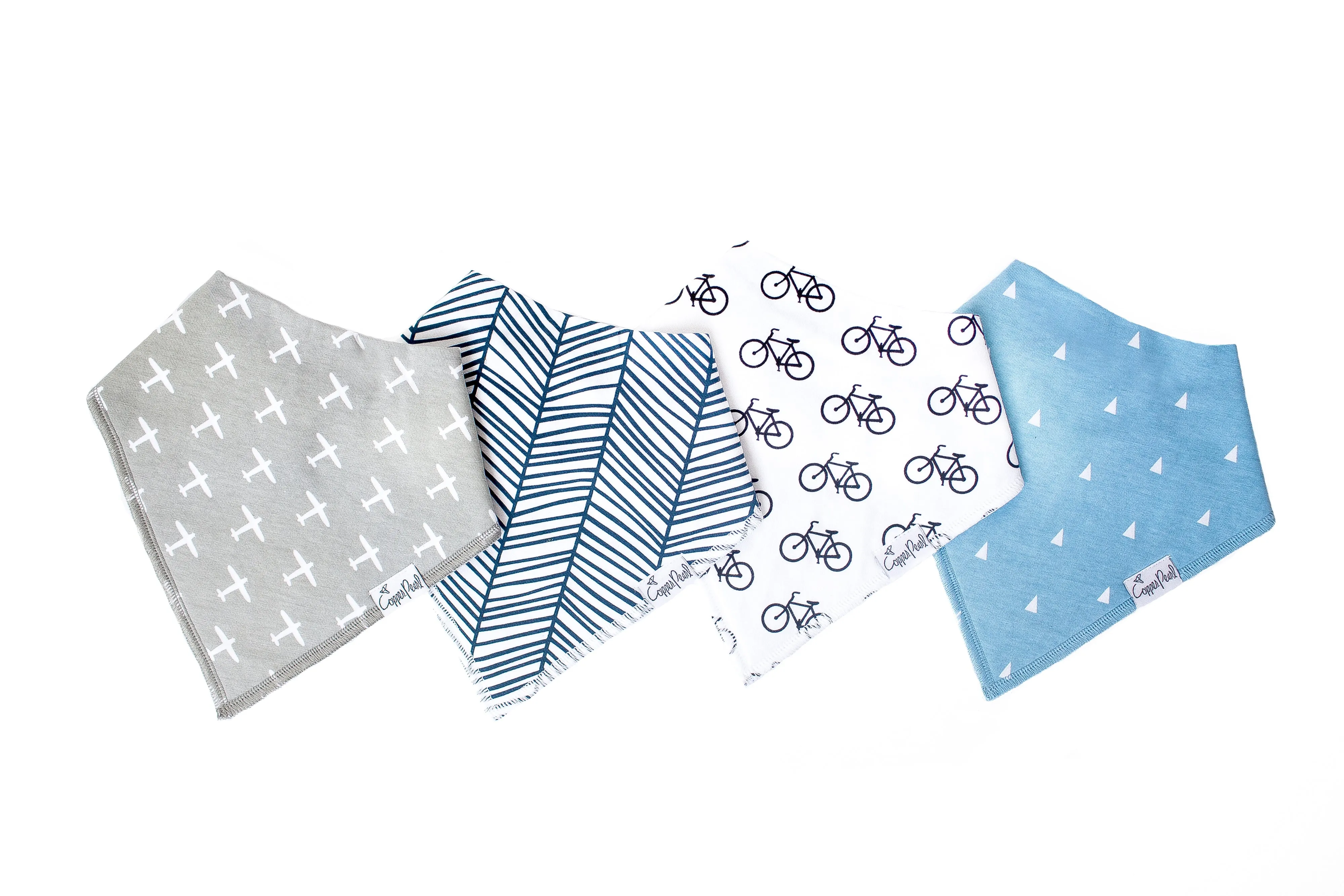 Copper Pearl - Bandana Bib (4 pack) - Cruise