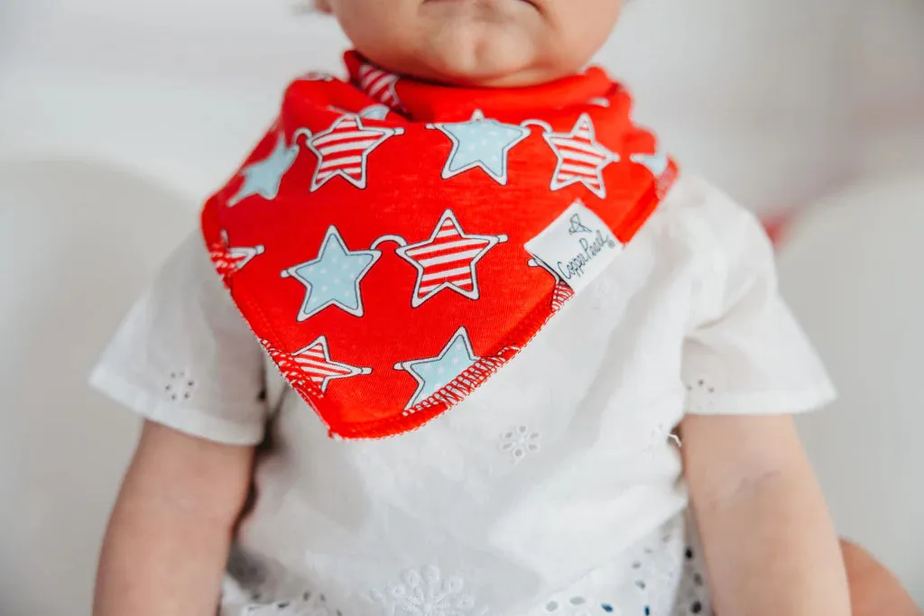 Copper Pearl - Bandana Bib (4 pack) - Liberty