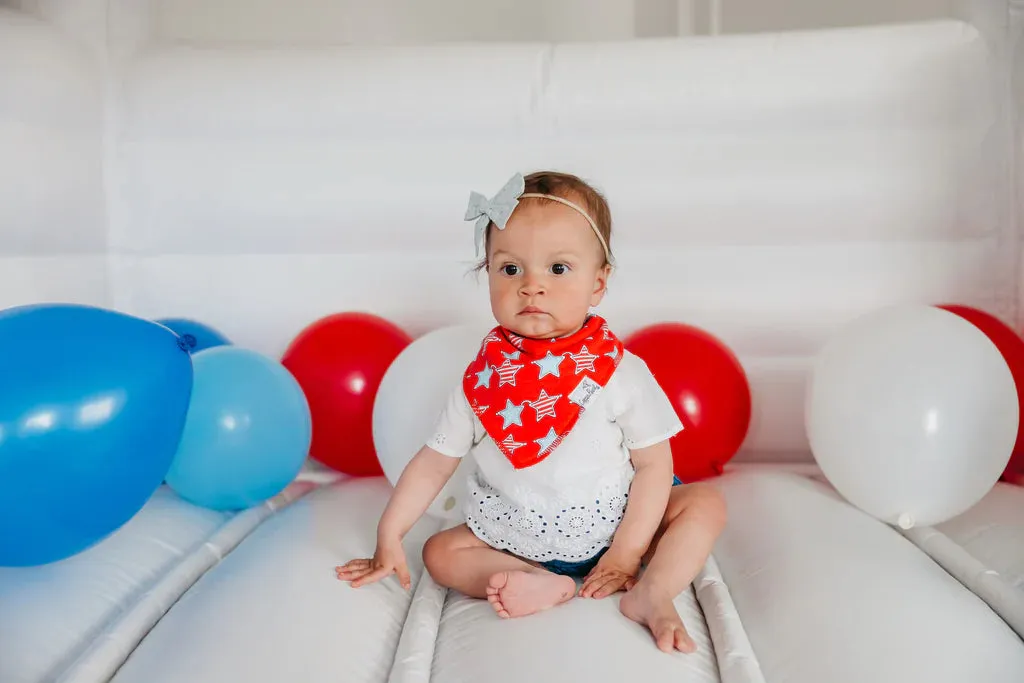 Copper Pearl - Bandana Bib (4 pack) - Liberty