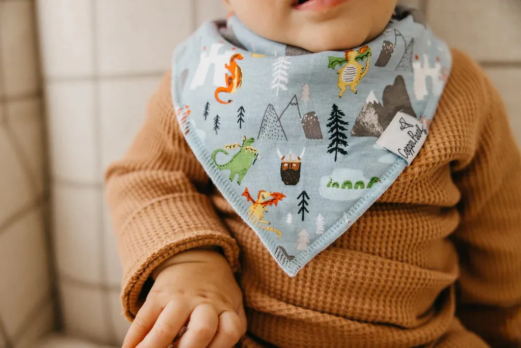 Copper Pearl - Bandana Bib (4 pack) - Viking