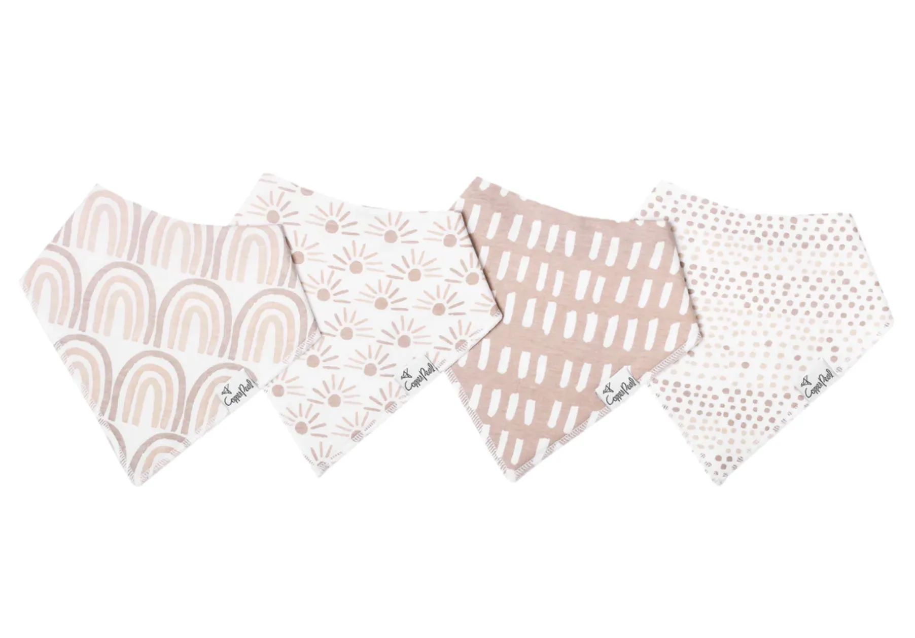 Copper Pearl Bandana Bib Set, Bliss