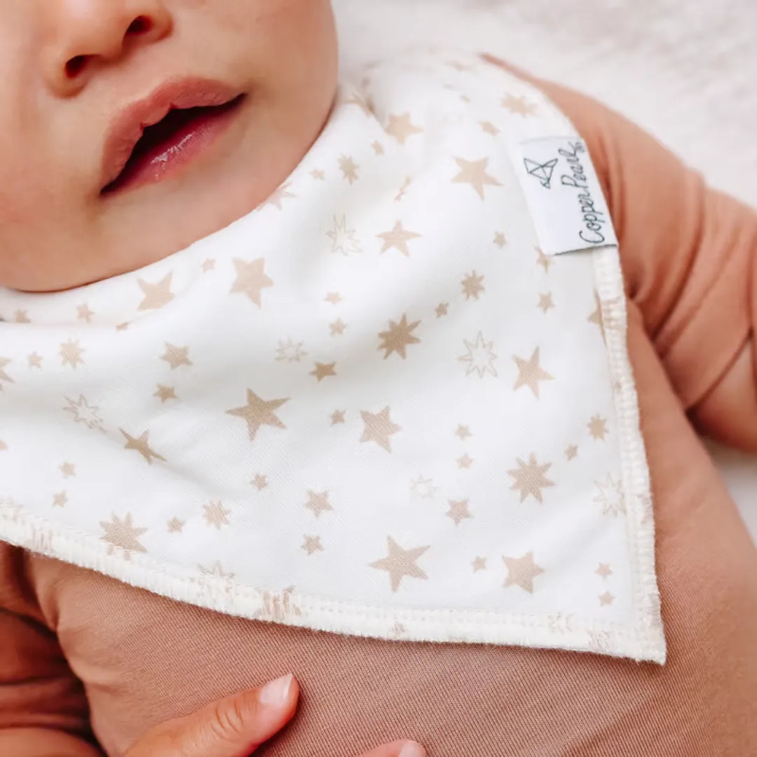 Copper Pearl Bandana Bibs / Jolly