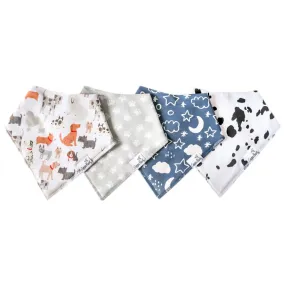 Copper Pearl Bandana Bibs / Rufus