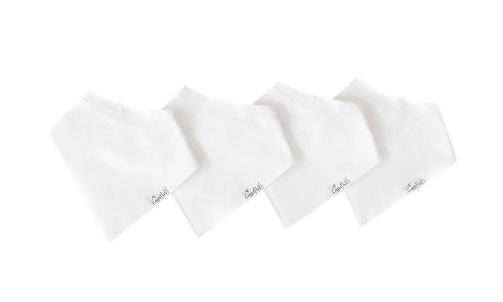 Copper Pearl Bib Set | White Basics