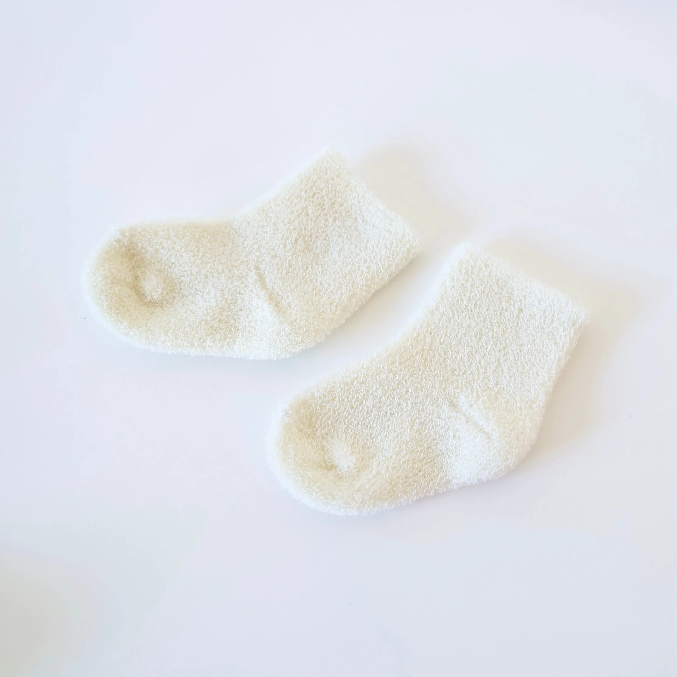 Cotton Terry Baby Socks