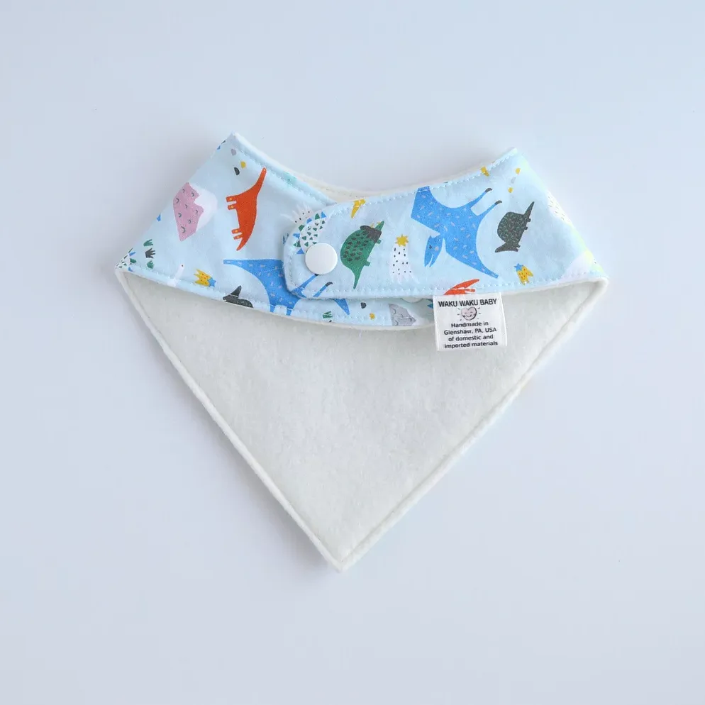 Dinosaur Adventures Bandana Bib