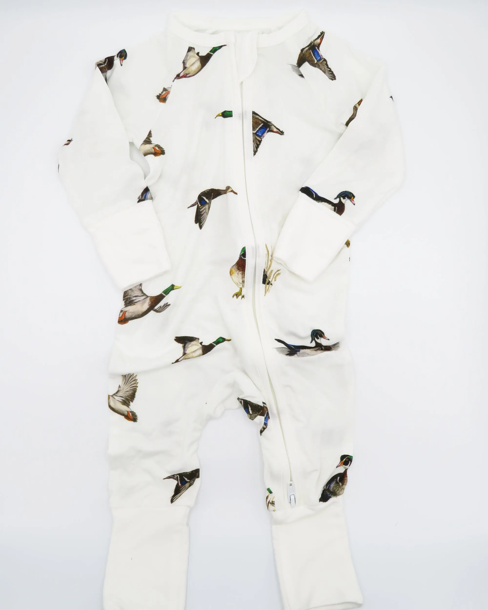 Diving Ducks - Convertible Zip Footies