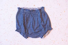 Emma Grace Shoppe Organic Bloomers - French Blue Check