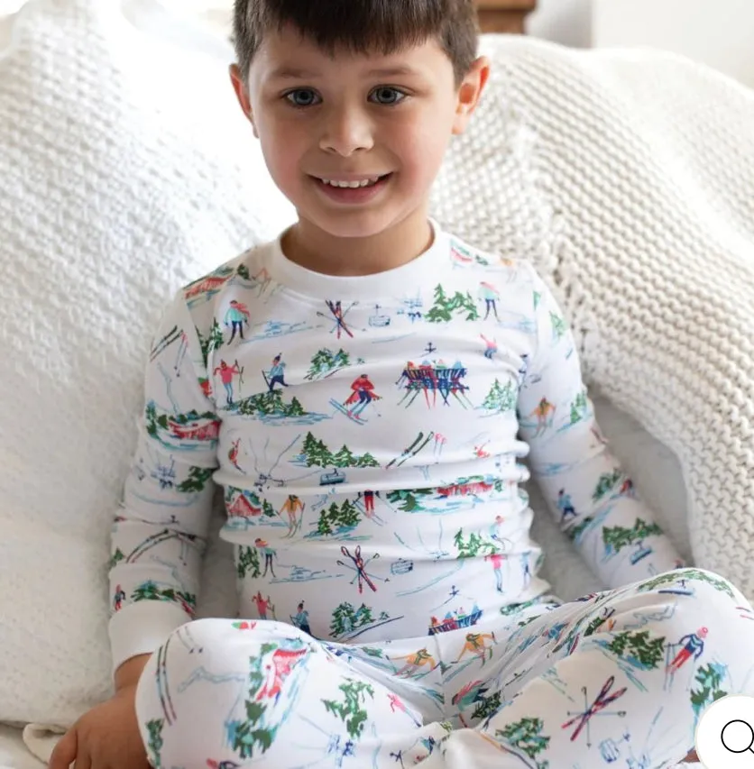 Festive Ski Pajama Set | Sammy   Nat