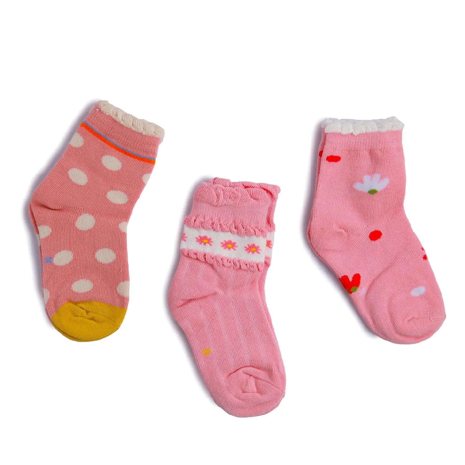 Floral Pastel Shades 5 Pk Socks