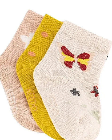 Forest Jewel 3 Pack Socks