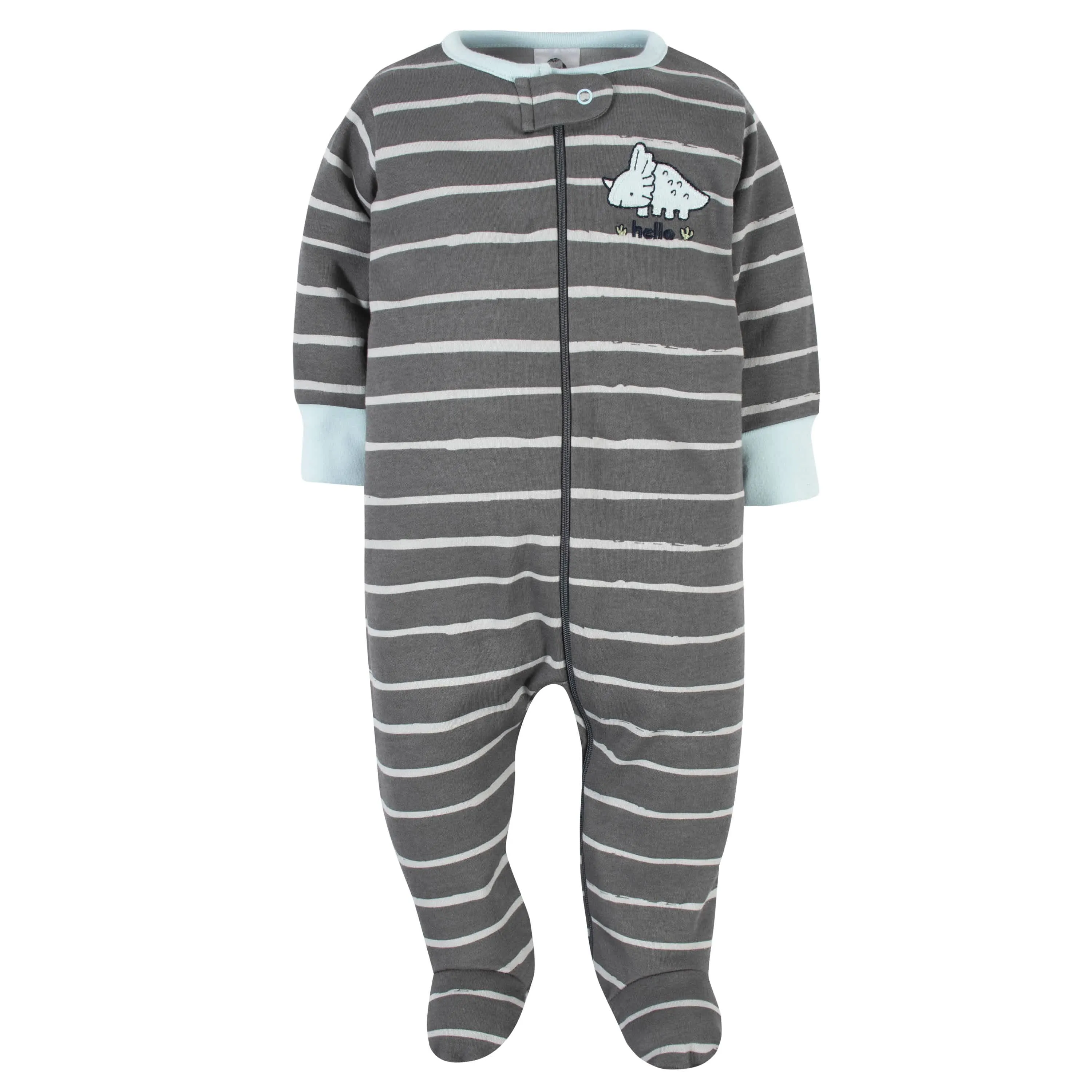 Gerber® Organic 2-Pack Baby Boys Dinosaur Sleep 'N Play
