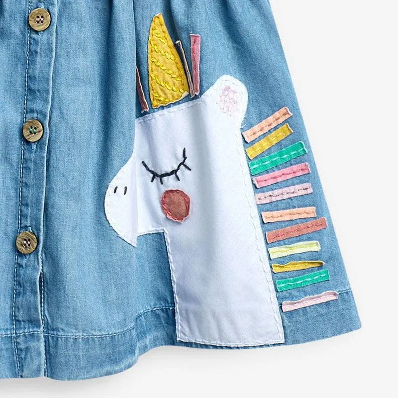 Girls' Dresses, Baby Skirts, Children's Denim Skirts