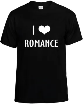 I Love Heart Romance Unisex T-Shirt Novelty Graphic Tee Shirt