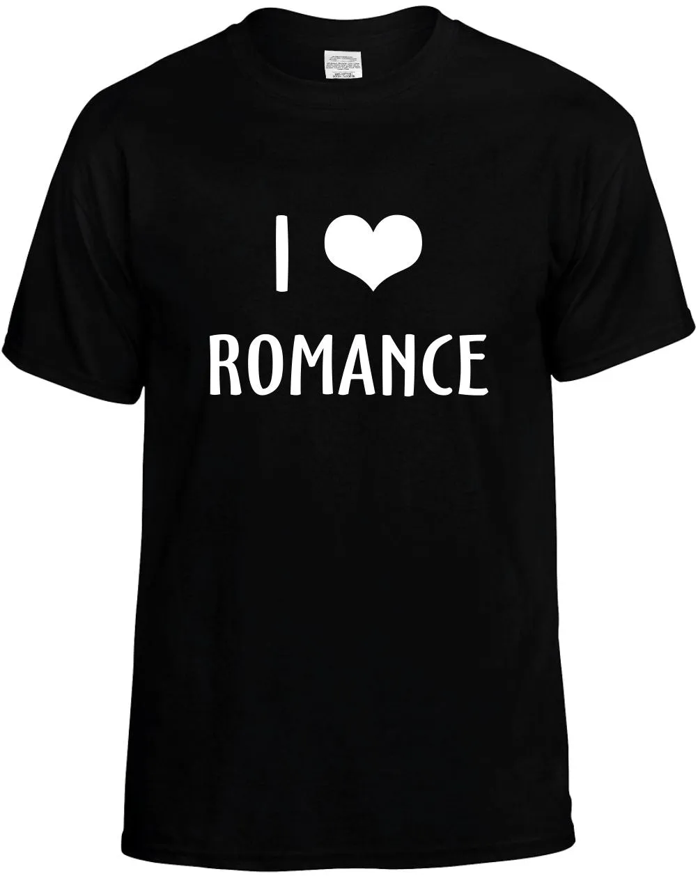 I Love Heart Romance Unisex T-Shirt Novelty Graphic Tee Shirt