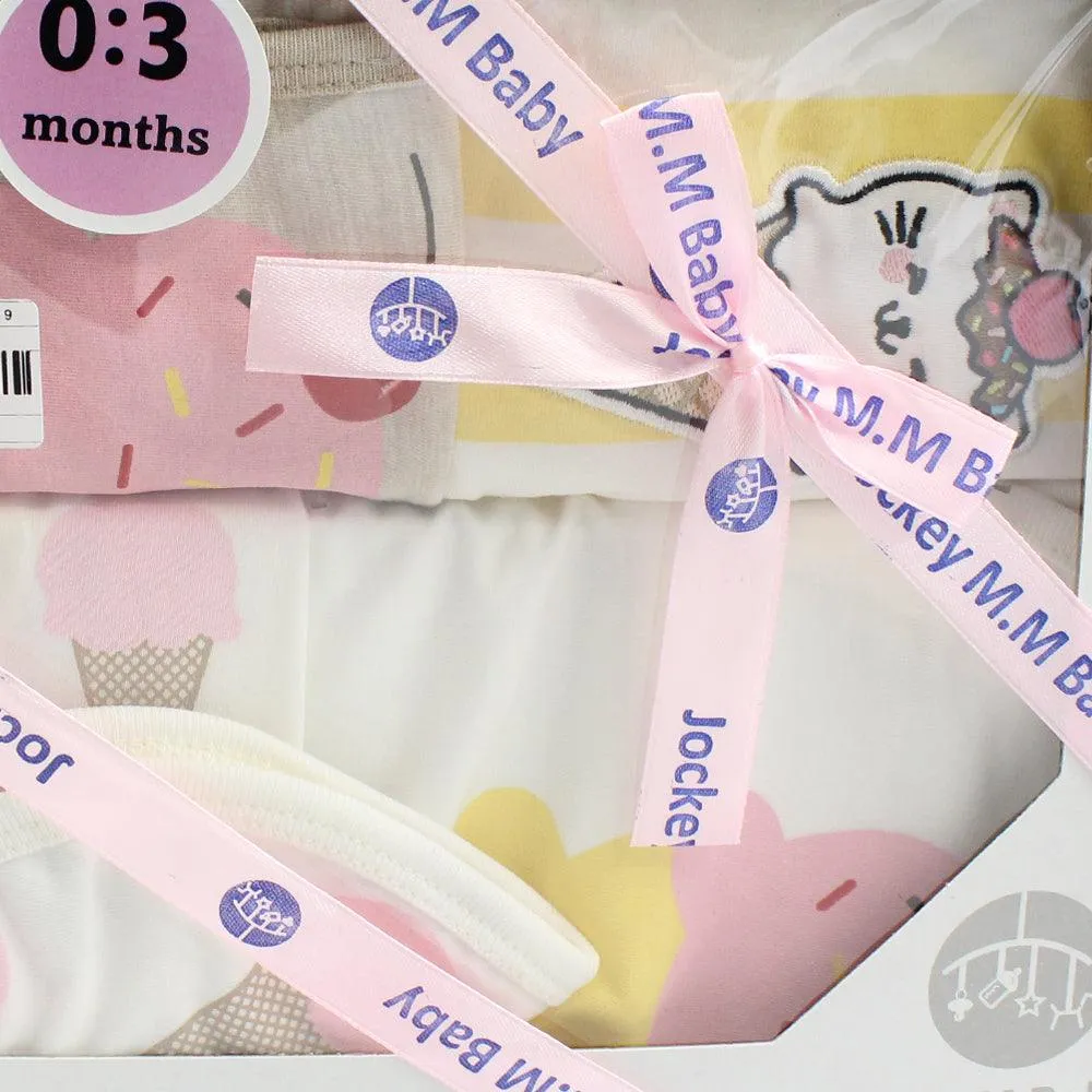 Ice Cream 5-Piece Baby Layette Set