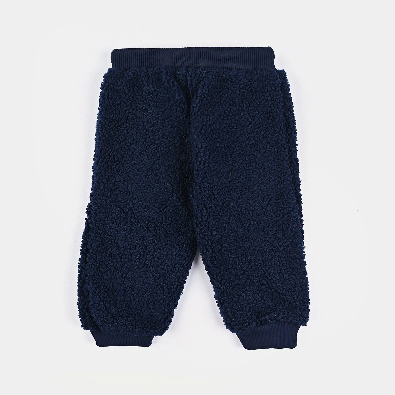 Infant Boys Sherpa Suit -NAVY