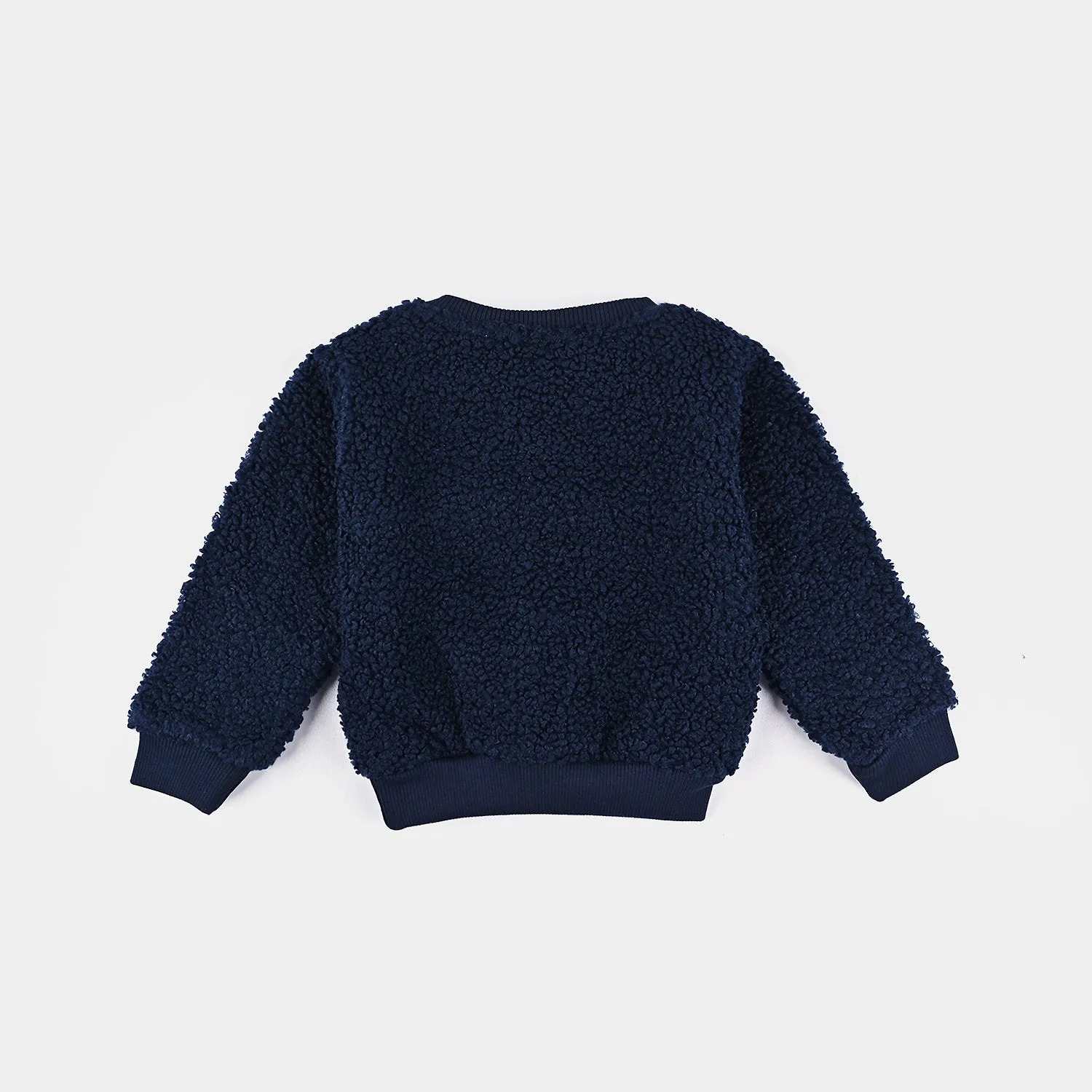 Infant Boys Sherpa Suit -NAVY