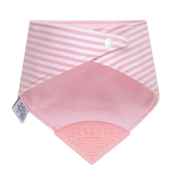 Kiss Kiss Hug Hug Teething Bib