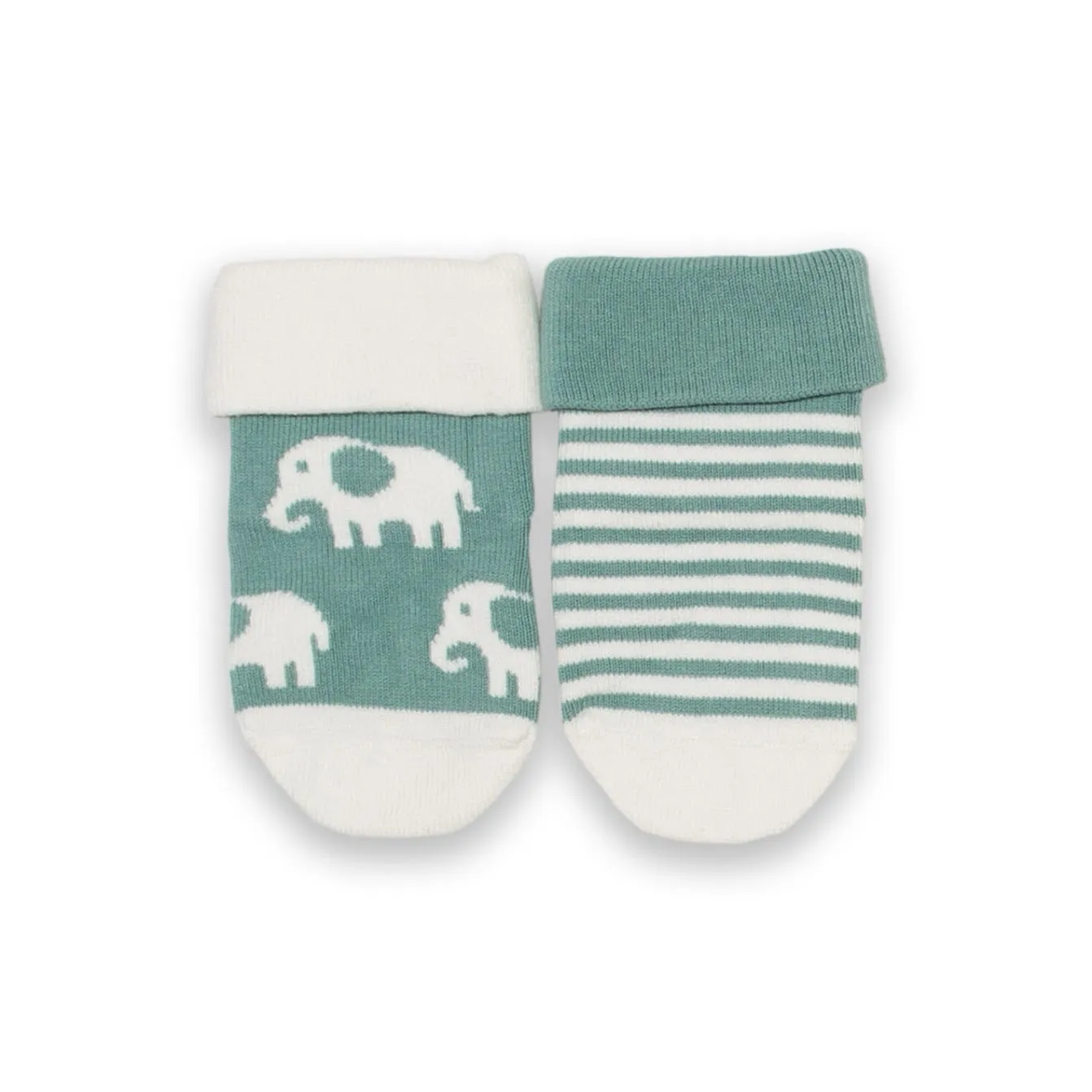 Kite 2 Pack Baby Socks 3653-Buh Ele And Me
