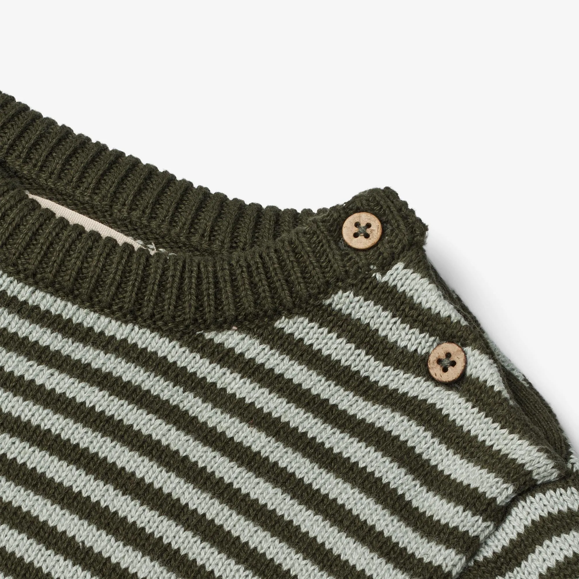 Knit Pullover Morgan | Baby - forest night stripe