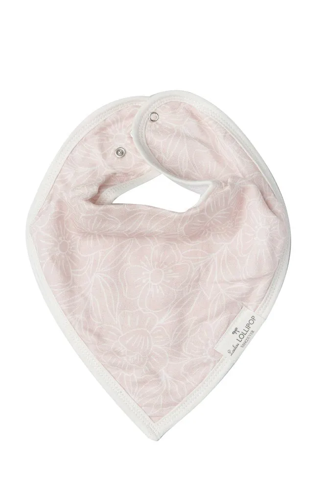 Luxe Muslin Bandana Bib Set - Bluebell