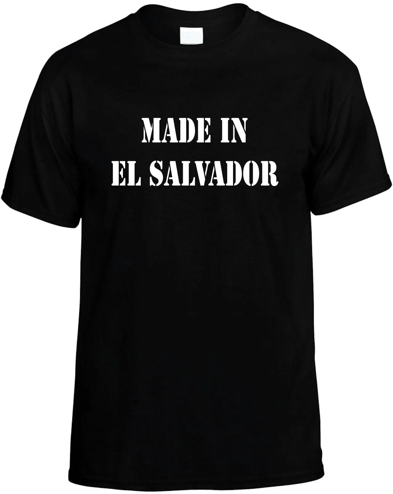 Made in El Salvador Unisex T-Shirt Novelty Graphic Tee Shirt