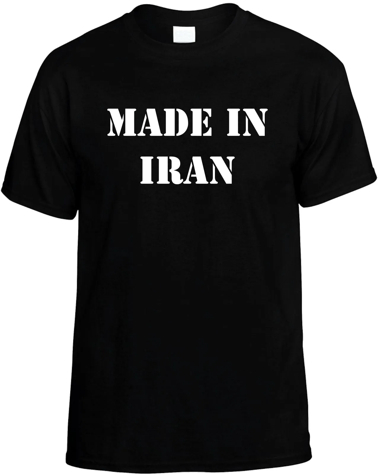 Made in Iran Unisex T-Shirt Novelty Graphic Tee Shirt