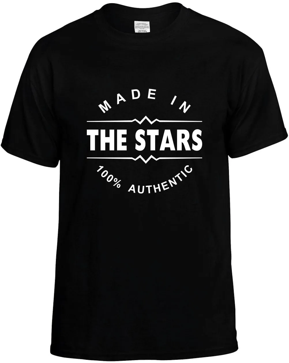 Made in the Stars Unisex T-Shirt Novelty Graphic Tee Shirt