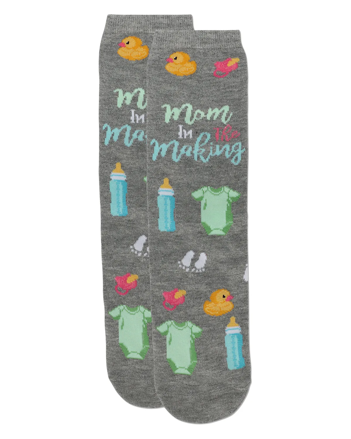 Mama In the Making Greeting Card Socks
