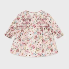 Mayoral Baby Girls Floral Dress 2882