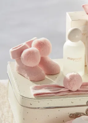 Mayoral Baby Girls Pink Headband & Socks Set - Perfect gift