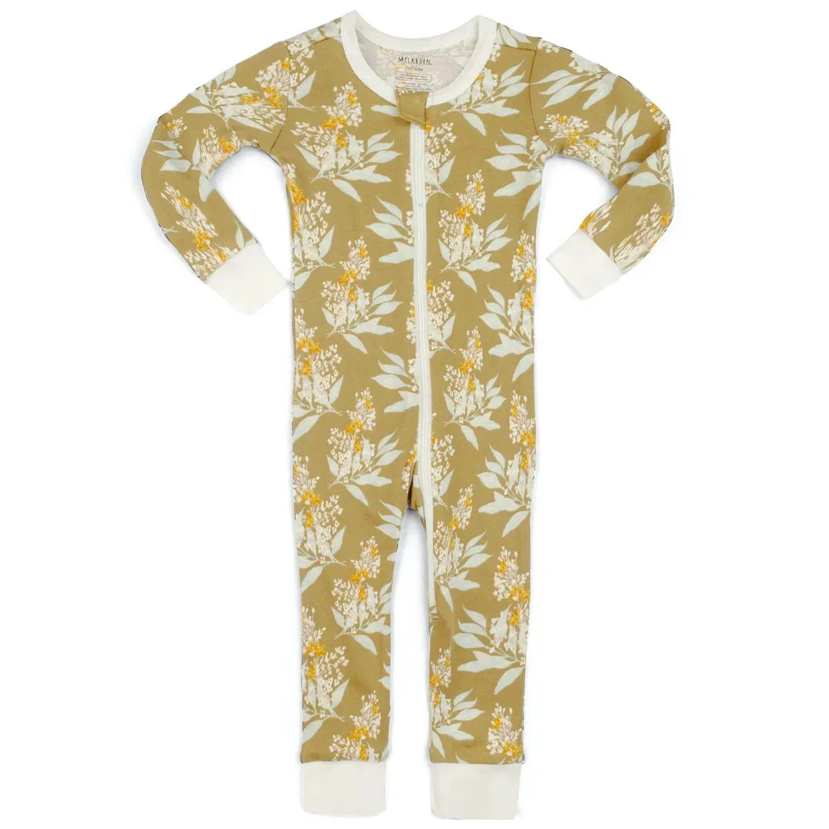 Milkbarn Organic Zipper Pajama