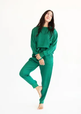 Must be Satin Pajamas - Green