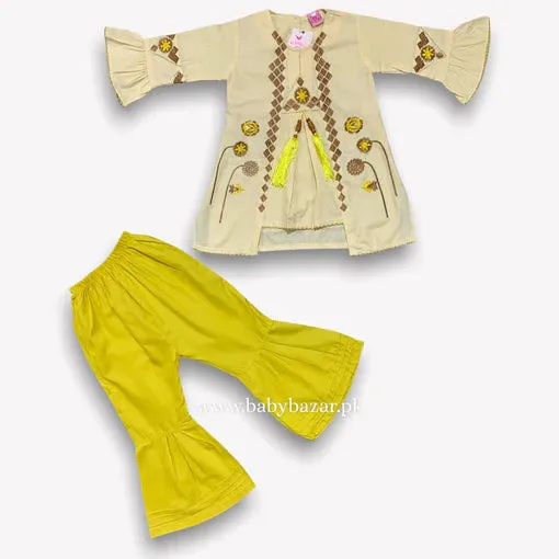 New Baby Girl Dress Design 2024 In Beautiful Colour