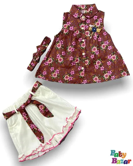 New Baby Girl Dress Design 2024 In Beautiful Colour