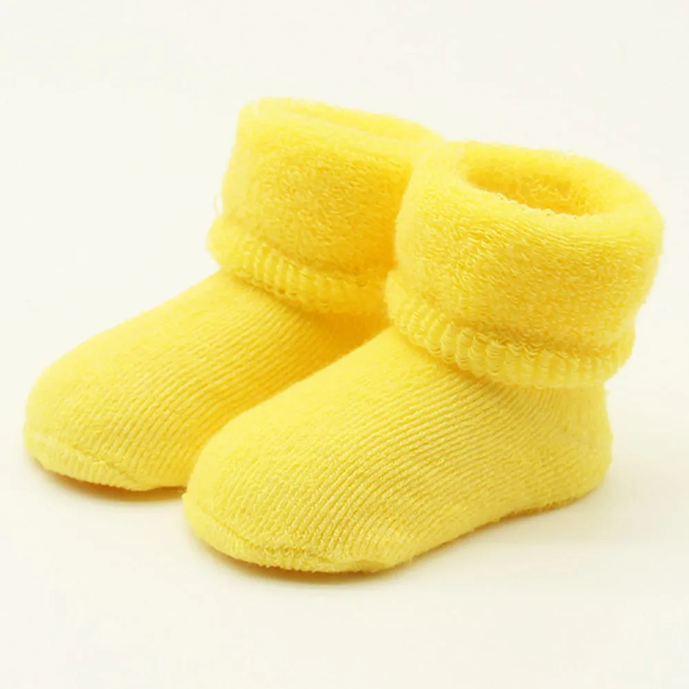 Newborn Baby Boy Girl Infant Toddler Learning Walk Comfortable Winter Socks