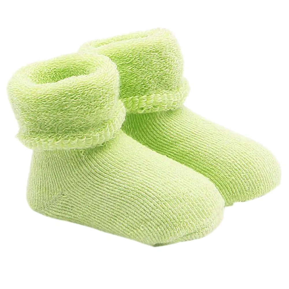 Newborn Baby Boy Girl Infant Toddler Learning Walk Comfortable Winter Socks