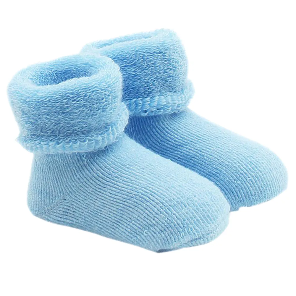 Newborn Baby Boy Girl Infant Toddler Learning Walk Comfortable Winter Socks